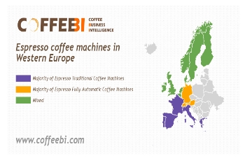 Europe Between Traditional and Automatic Espresso Machines Europe Between Traditional and Automatic Espresso Machines