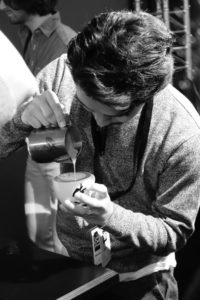Latte Art at the London Coffee Festival