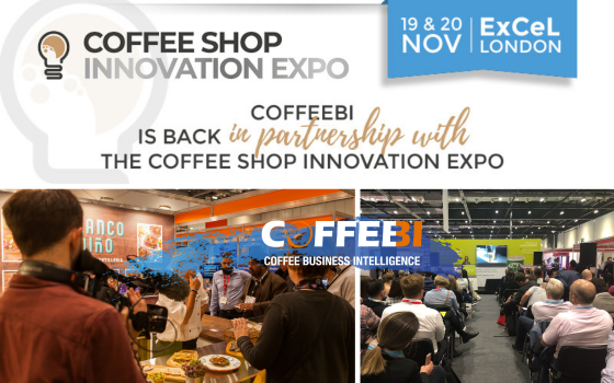 CoffeeBI are Back in Partnership with the Coffee Shop Innovation Expo Coffee Shop innovation and CoffeeBI